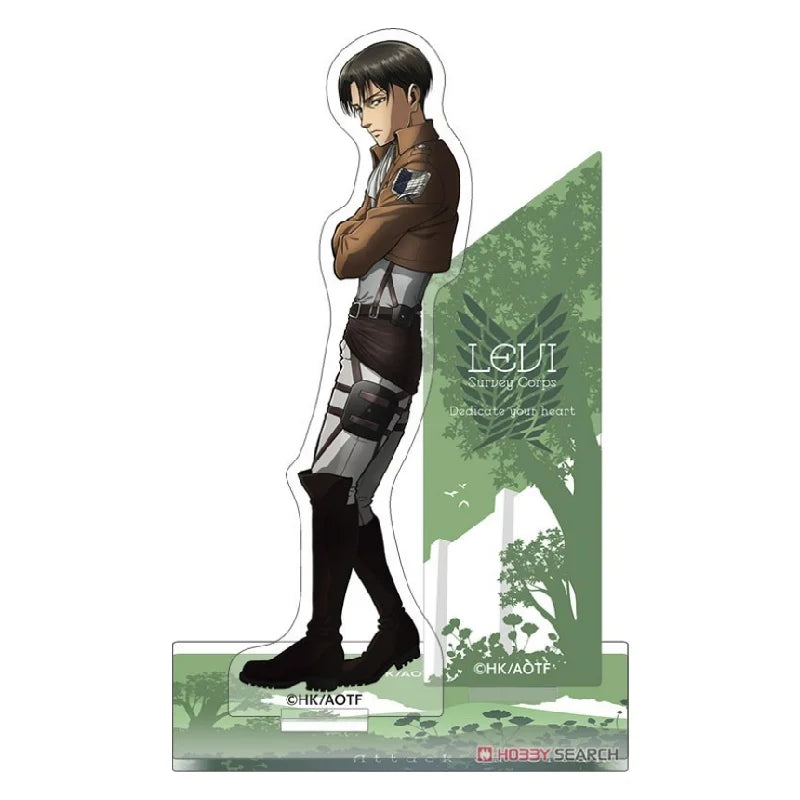 15Cm Acrylic Standing Plates for Attack On Titan Armin Arlert Levi Mikasa Ackerman Eren Yeager Anime Peripheral Collection