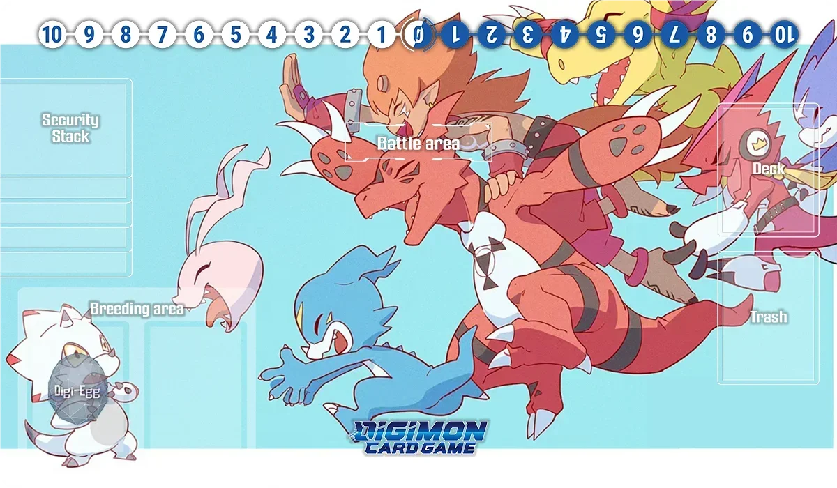 Digimon Omnimon Playmat