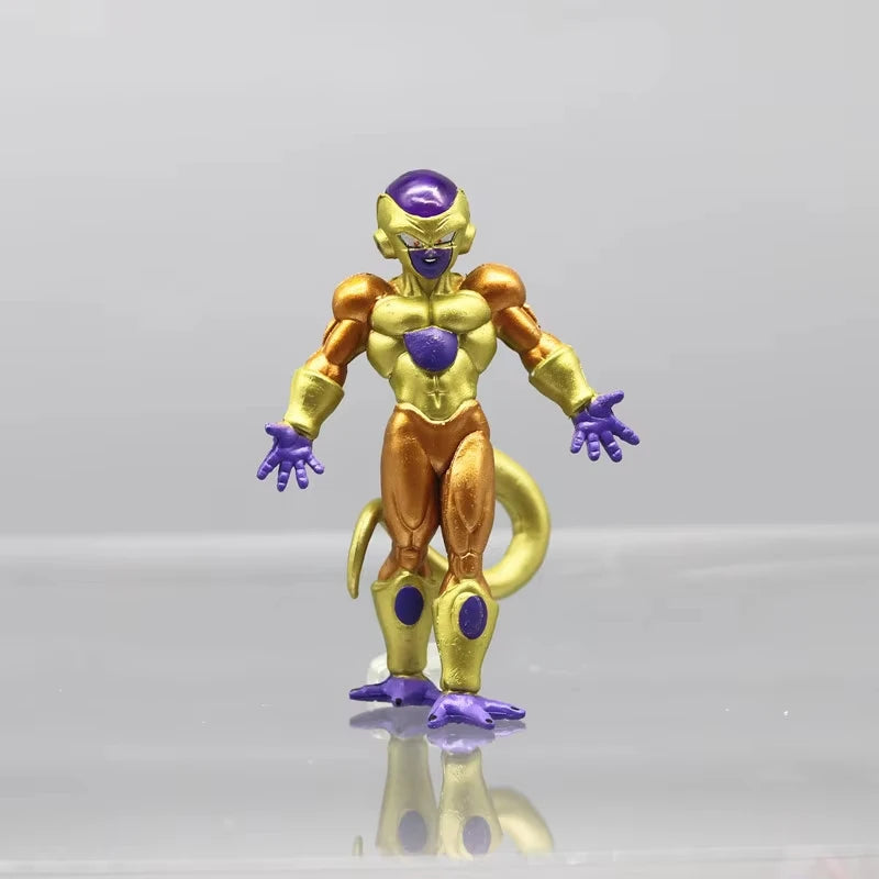 Hot 8pcs Dragon Ball Z Frieza Freezer Anime Figures Figurine Pvc Statue Model Doll Collection Decoration toys