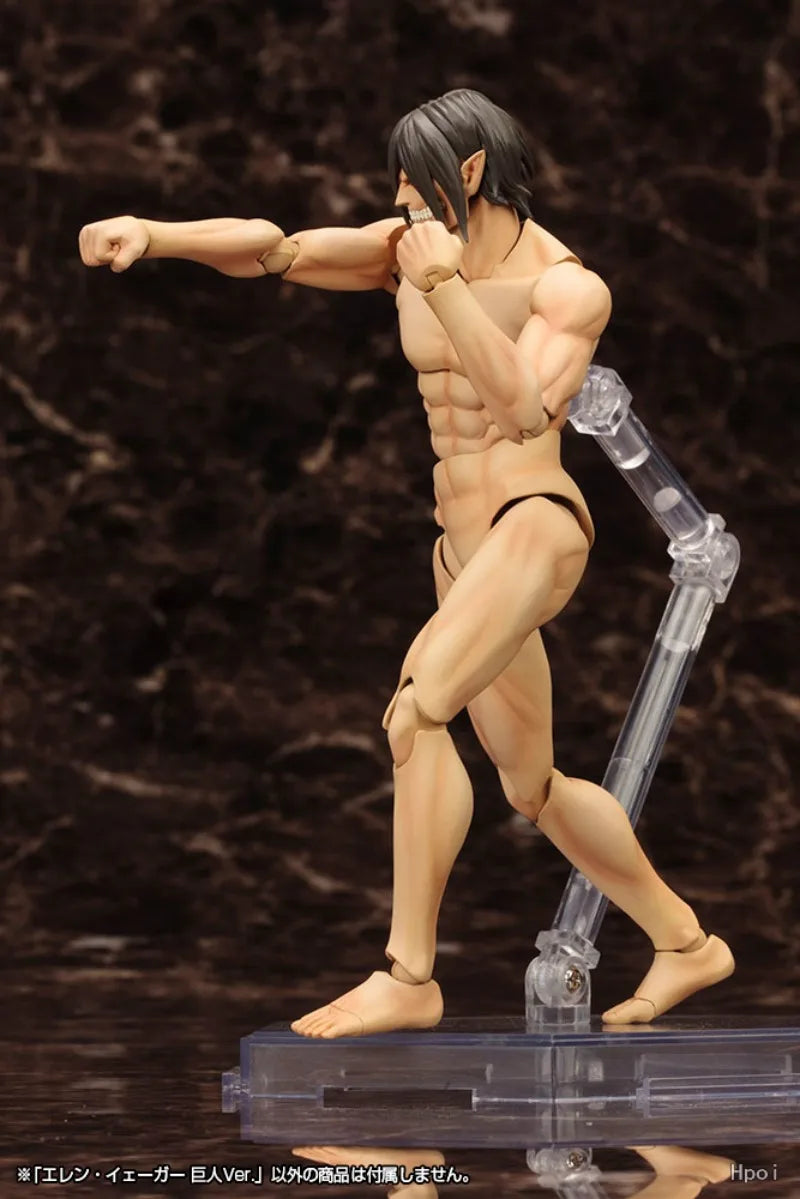 Kotobukiya Eren Yeager Action Figures Attack on Titan Anime Assembly Model Collection Gift