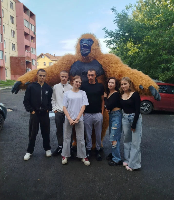 King Kong Gorilla Mascot Costume