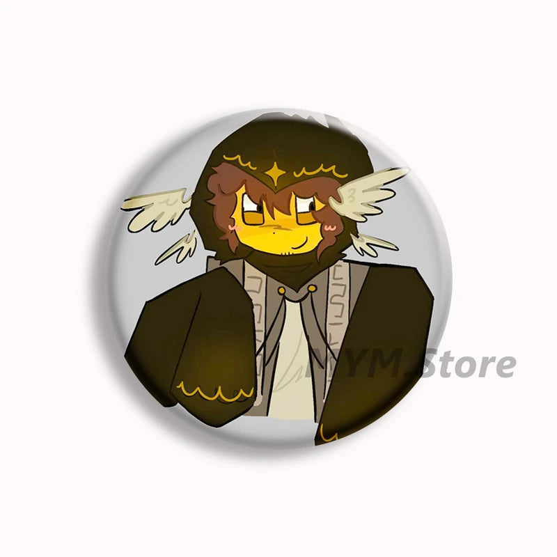 Forsaken Telamon Button Pin