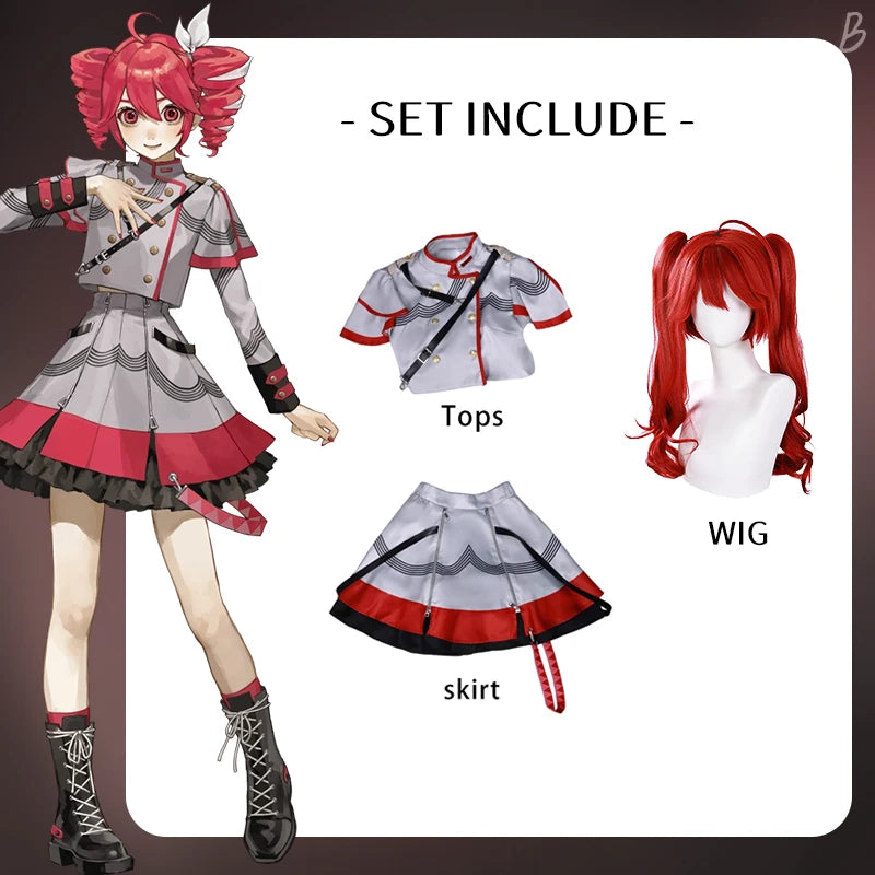 Kasane Teto Cosplay Costume
