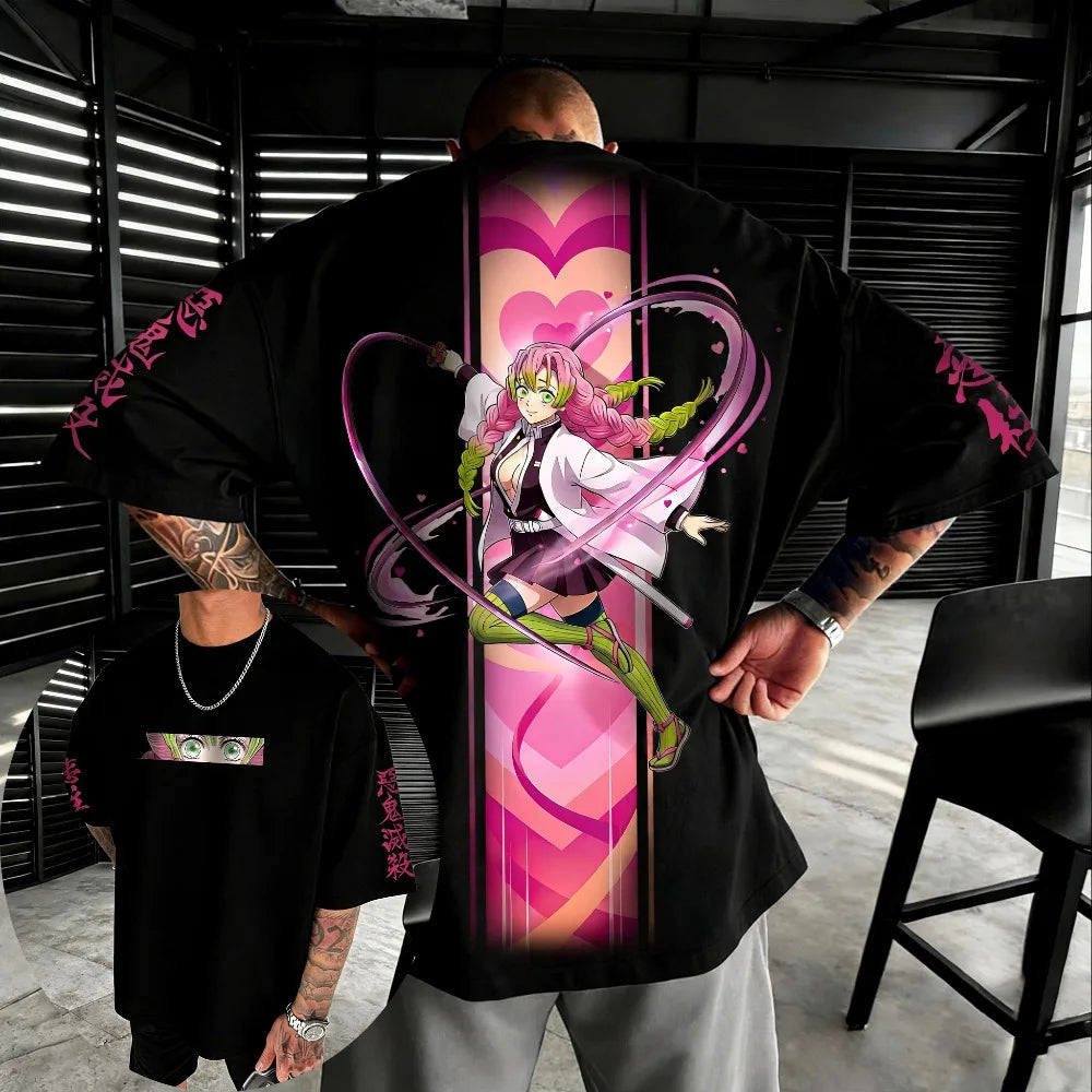 Demon Slayer Kochou Shinobu Oversized T-Shirt