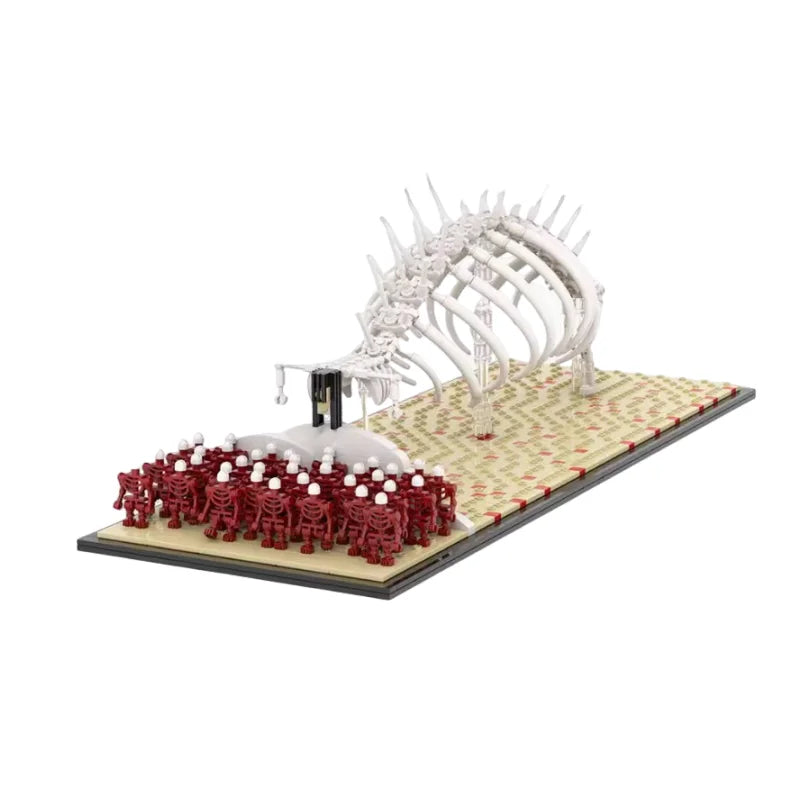 Attack On Titan Scene Building Blocks Mini Action Figure Toys Large Size