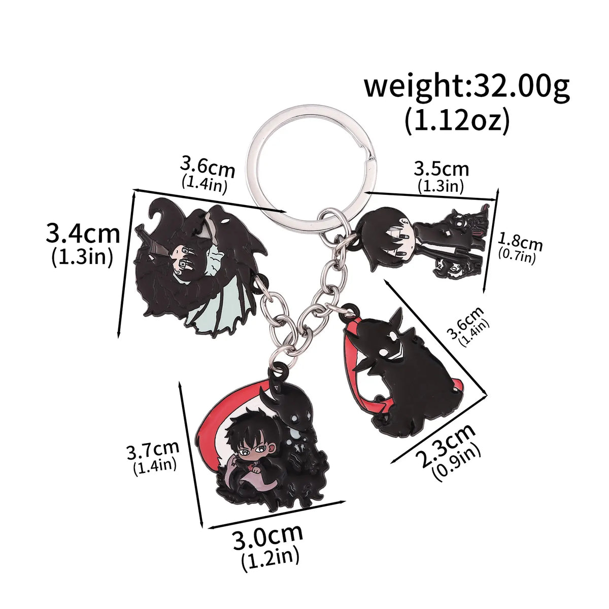 Solo Leveling Sung Jin Woo Keychain