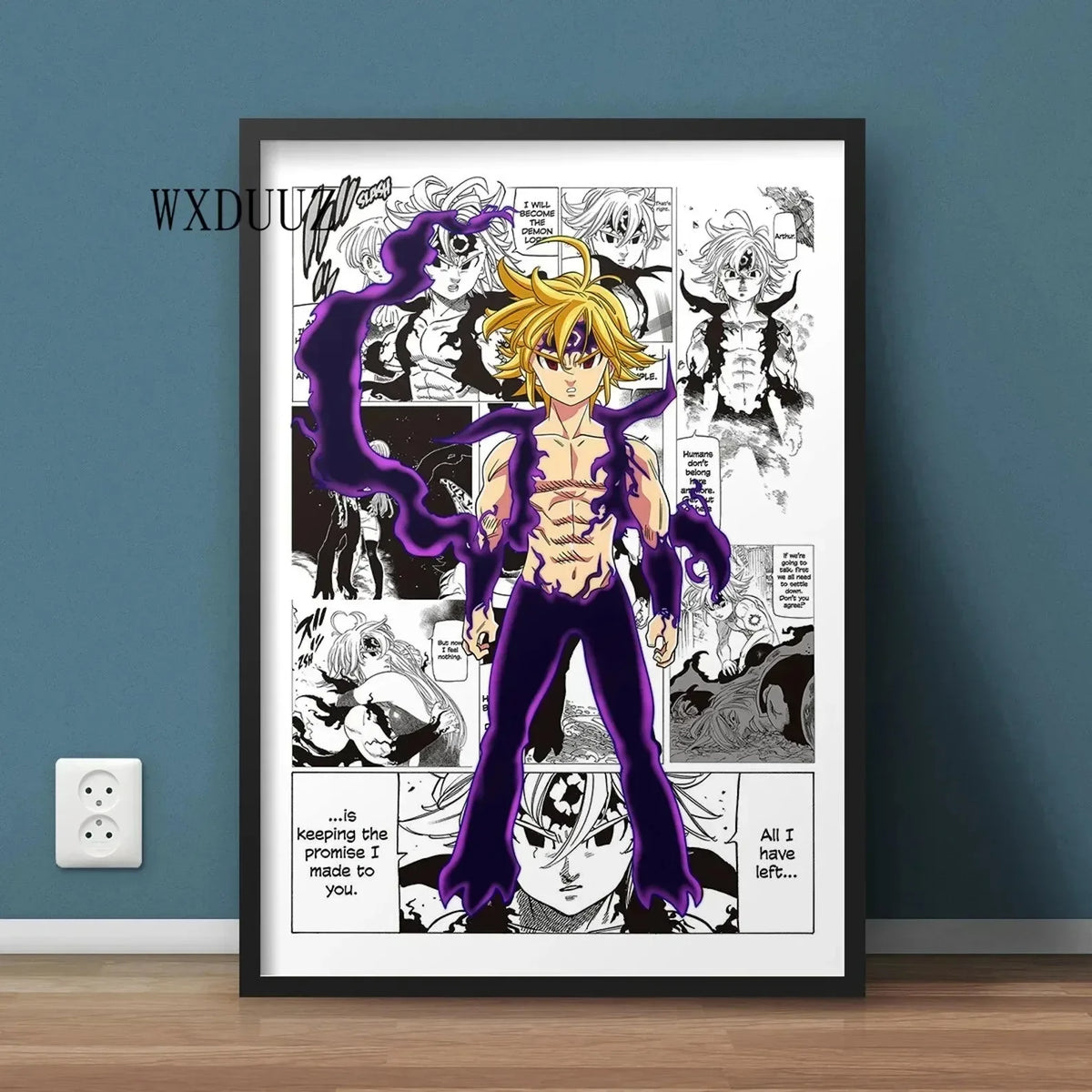 The Seven Deadly Sins Ban King Canvas Print