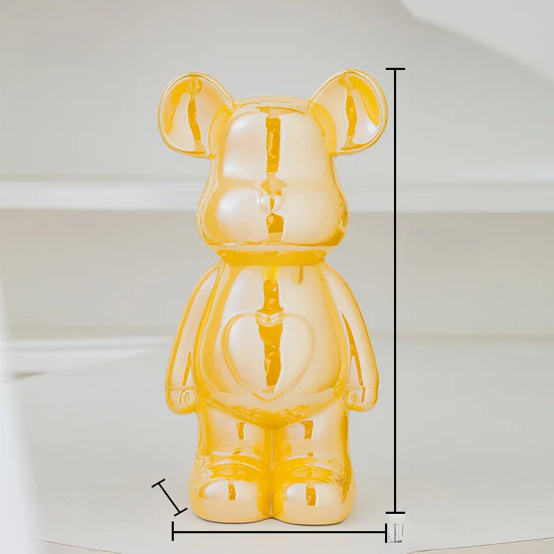 Bearbrick Teddy Bear Ceramic Statue