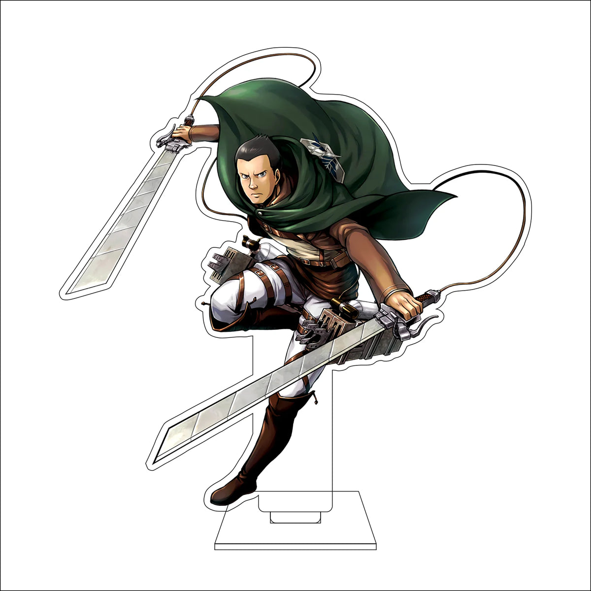 16CM Anime Attack on Titan Cosplay Acrylic Figure Stand Plate Armin Arlert Eren Jaeger Mikasa·Ackerman Ornaments Gifts