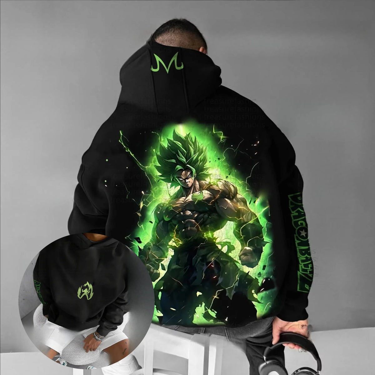 Dragon Ball Broly Oversized Hoodie