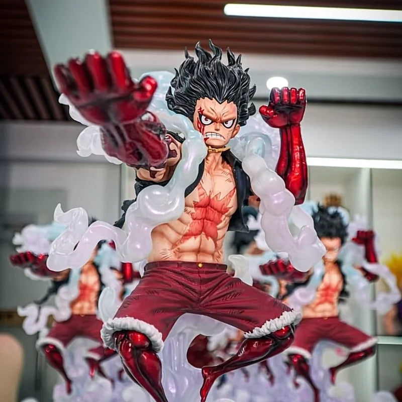 JT Figure Studio One Piece Snake Man Luffy Action Figure 30cm Anime PVC Model Toy Collectible Figurine For Kids Anime Fans Gift