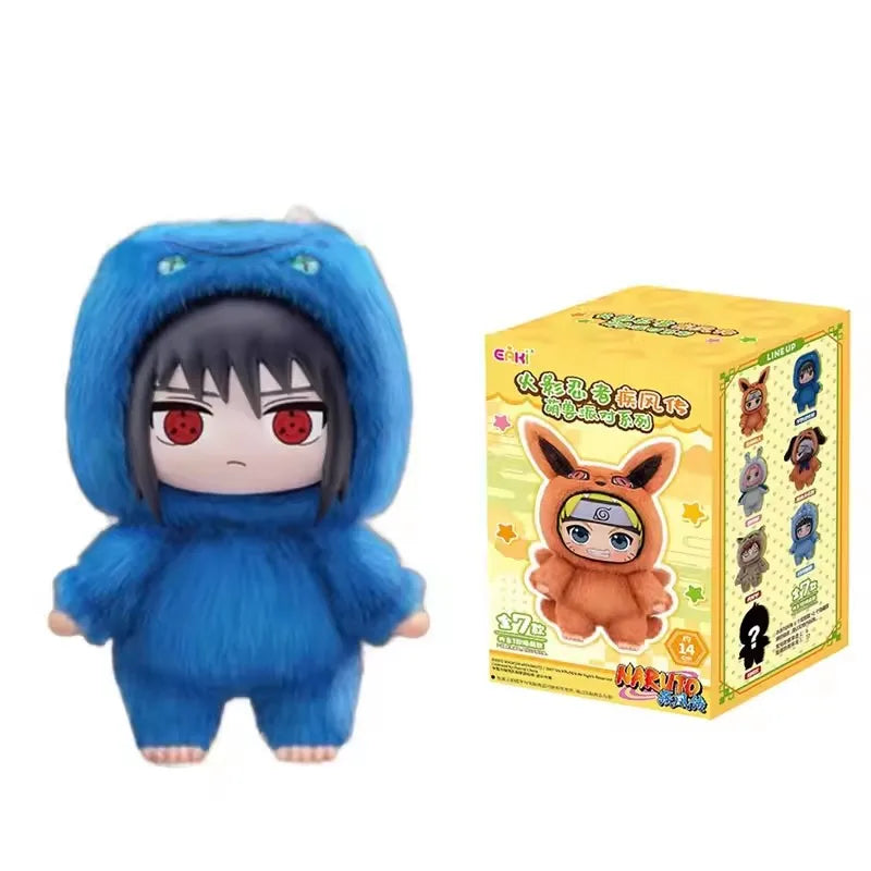 EAKI Naruto Blind box Naruto Shippuden Party Series Naruto KeyChain Doll Toy Collection Gift