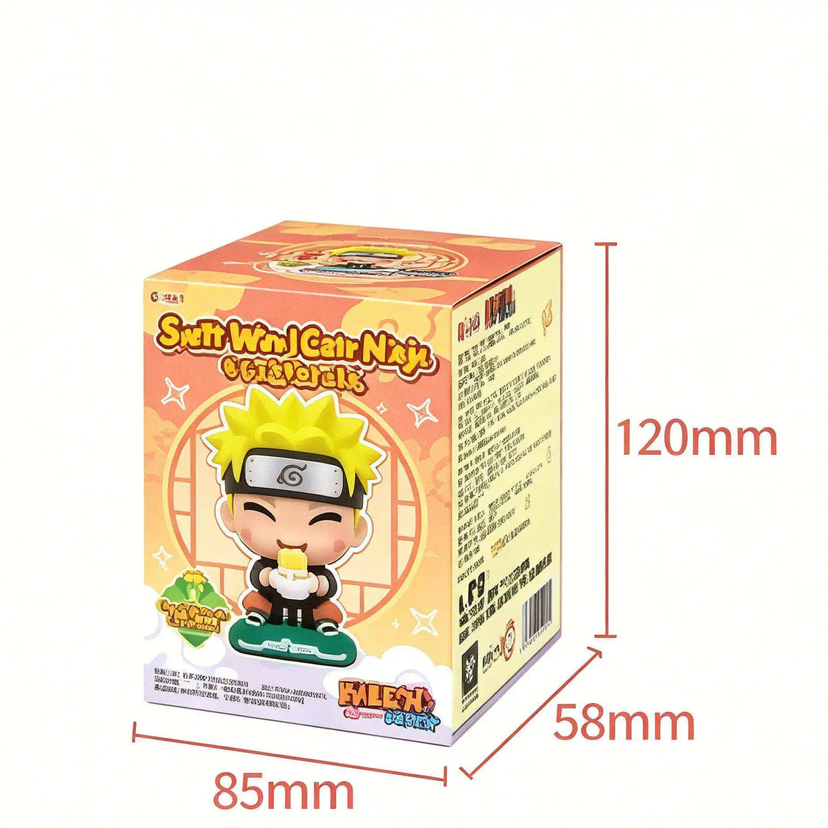 Eaki Naruto Shippuden Itachi Uchiha Sitting Chibi Figure Blind Box Magnetic Mask Collectible Anime Figurine Desk Decoration Gift