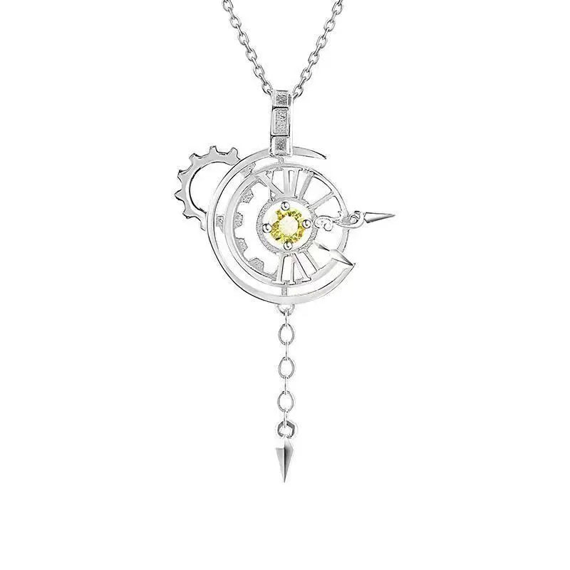 Link Click Pendant Necklace