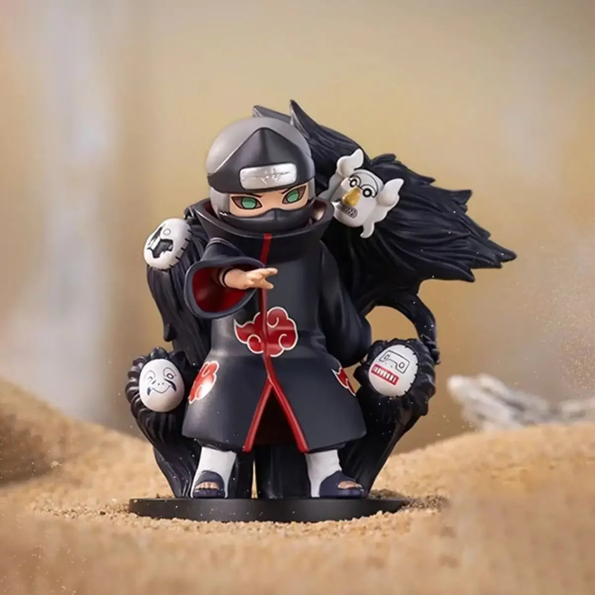 POP MART GONG Naruto Shippuden Akatsuki Arc Series Trendy Blind Random Box Toys Mystery Box Guess Action Figure Surprise Gift