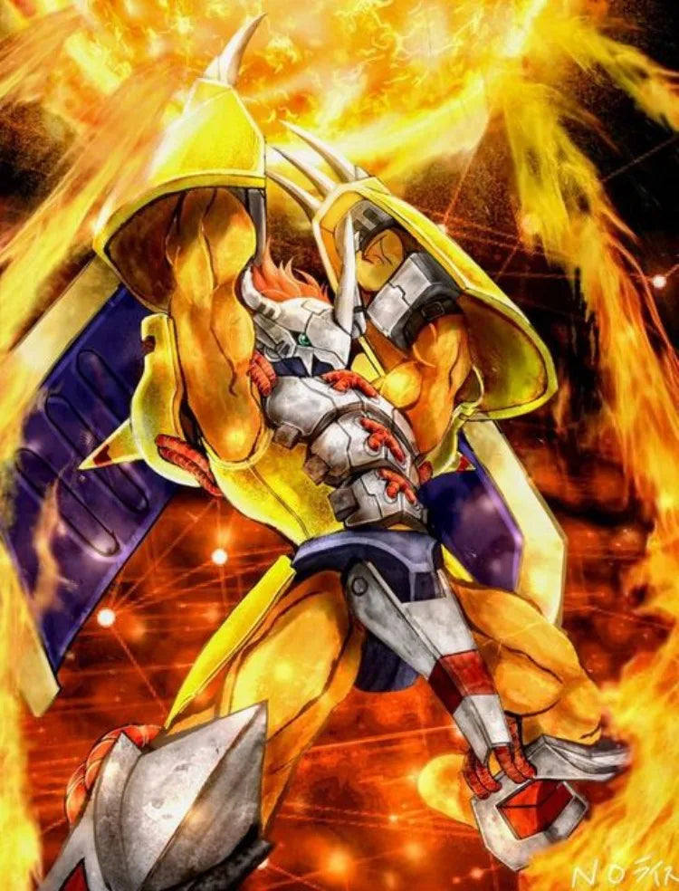 Digimon Archaean Beast Diamond Painting