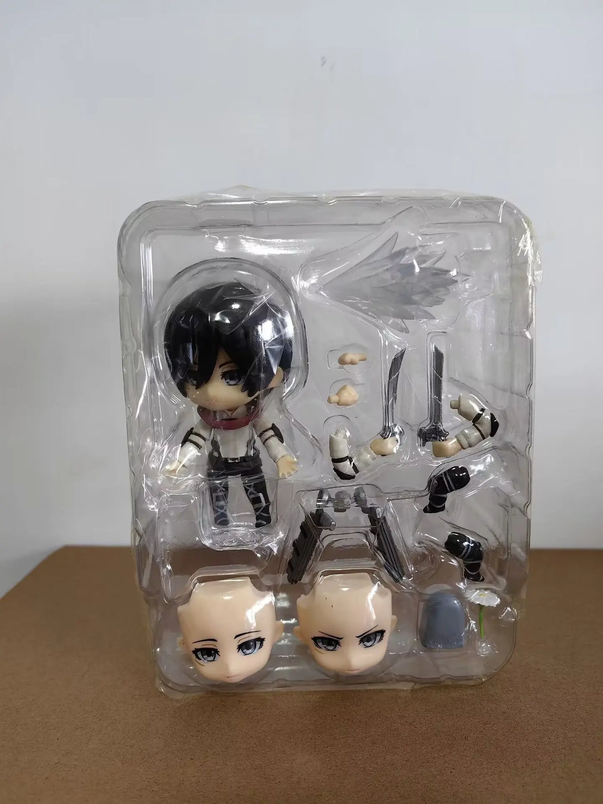 2023 10cm Attack on Titan Mikasa Ackerman 2001# The Final Season Anime Action Figure Toys Doll Collection Christmas Gift