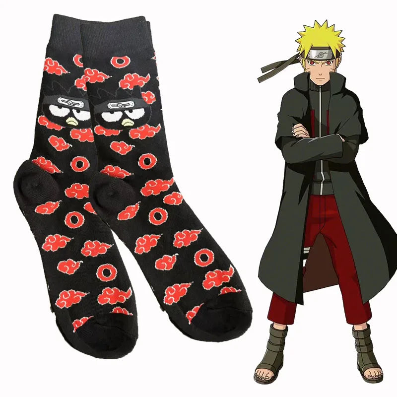 Naruto Anime Knitted Socks