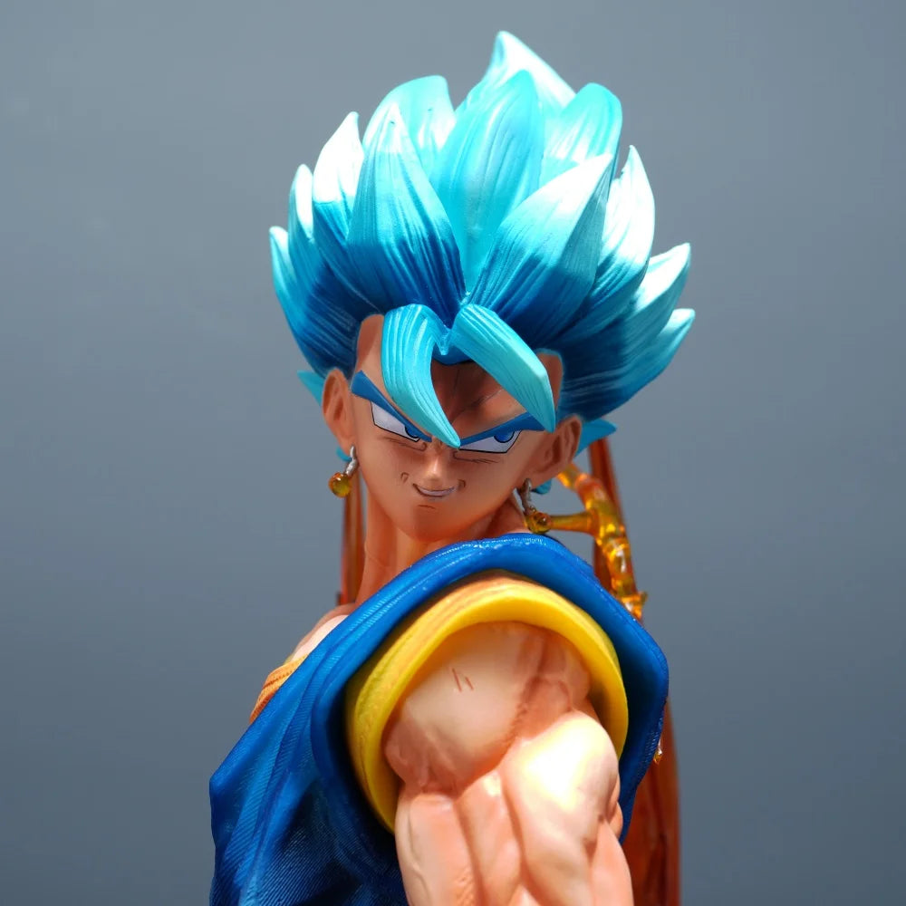 38cm/14.96in Anime Dragon Ball Figure Vegetto Action Figures Pvc Statue Desktop Ornamen Collection Model Toys Gifts