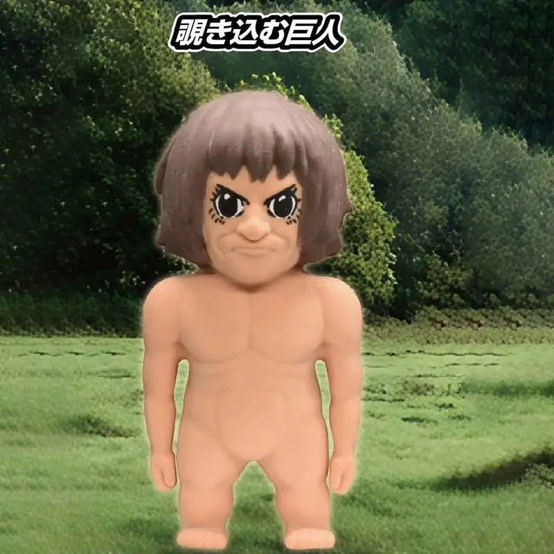 Genuine Anime Attack on Titan Cosplay Knead The Band Maumet Cartoon Stretchable Garage Kits Figurine Model Adorn Xmas Gift