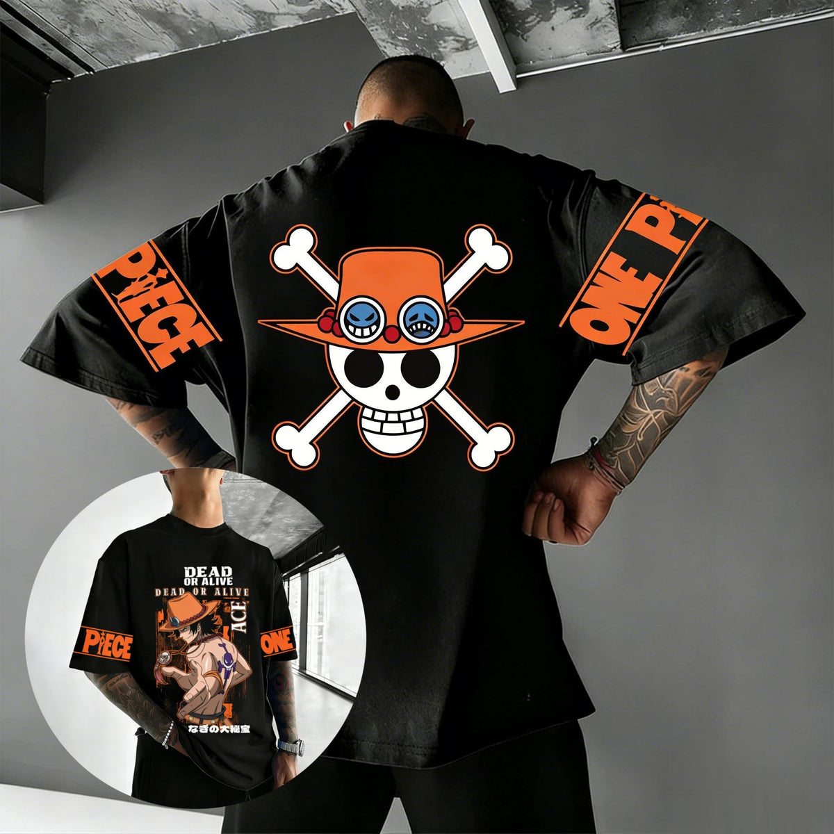 One Piece Ace Graphic Tee