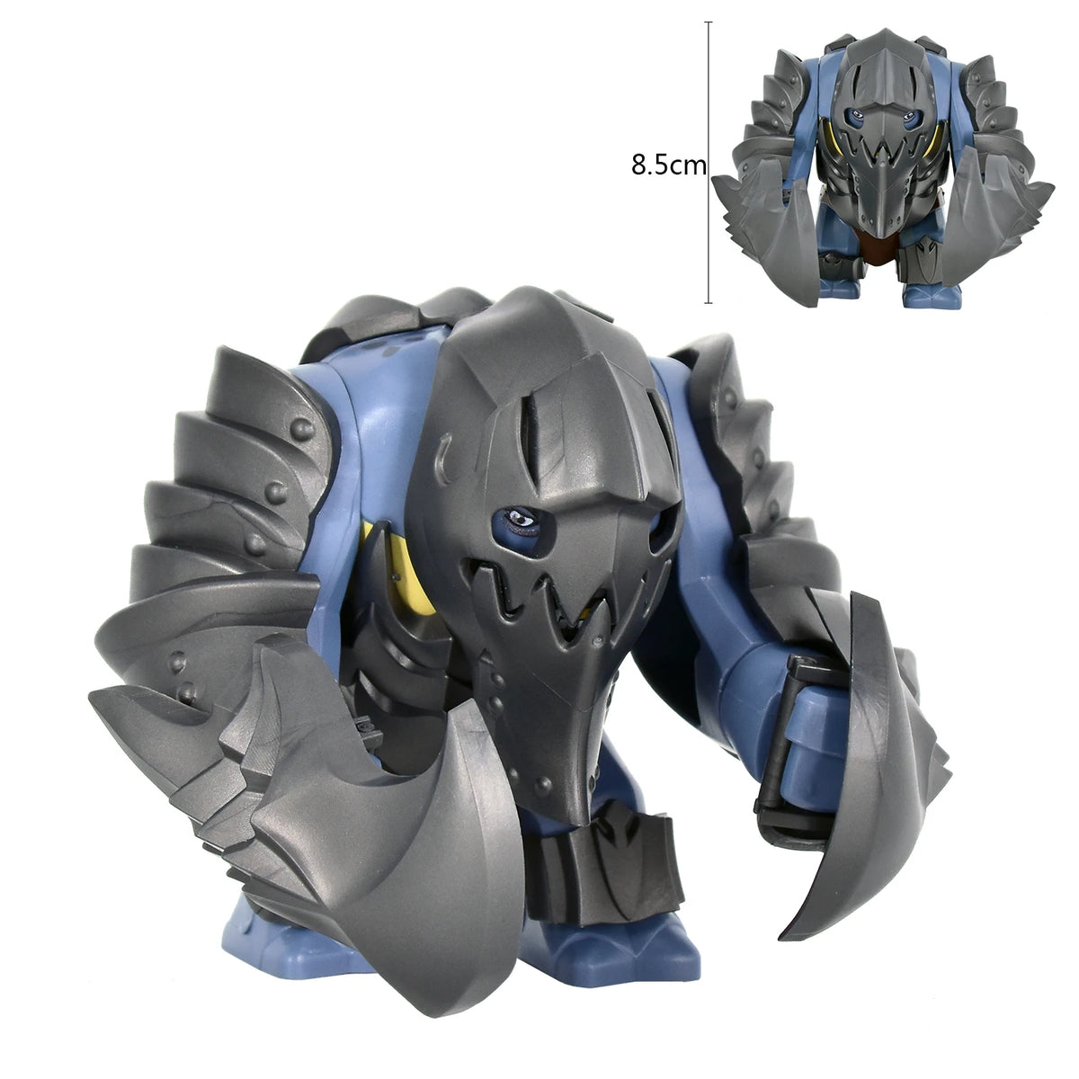 Medieval Army Olog-hai Orc Warrior LOTR a troll in armour Big Figure Building Blocks Figures Bricks Educational Military Toys