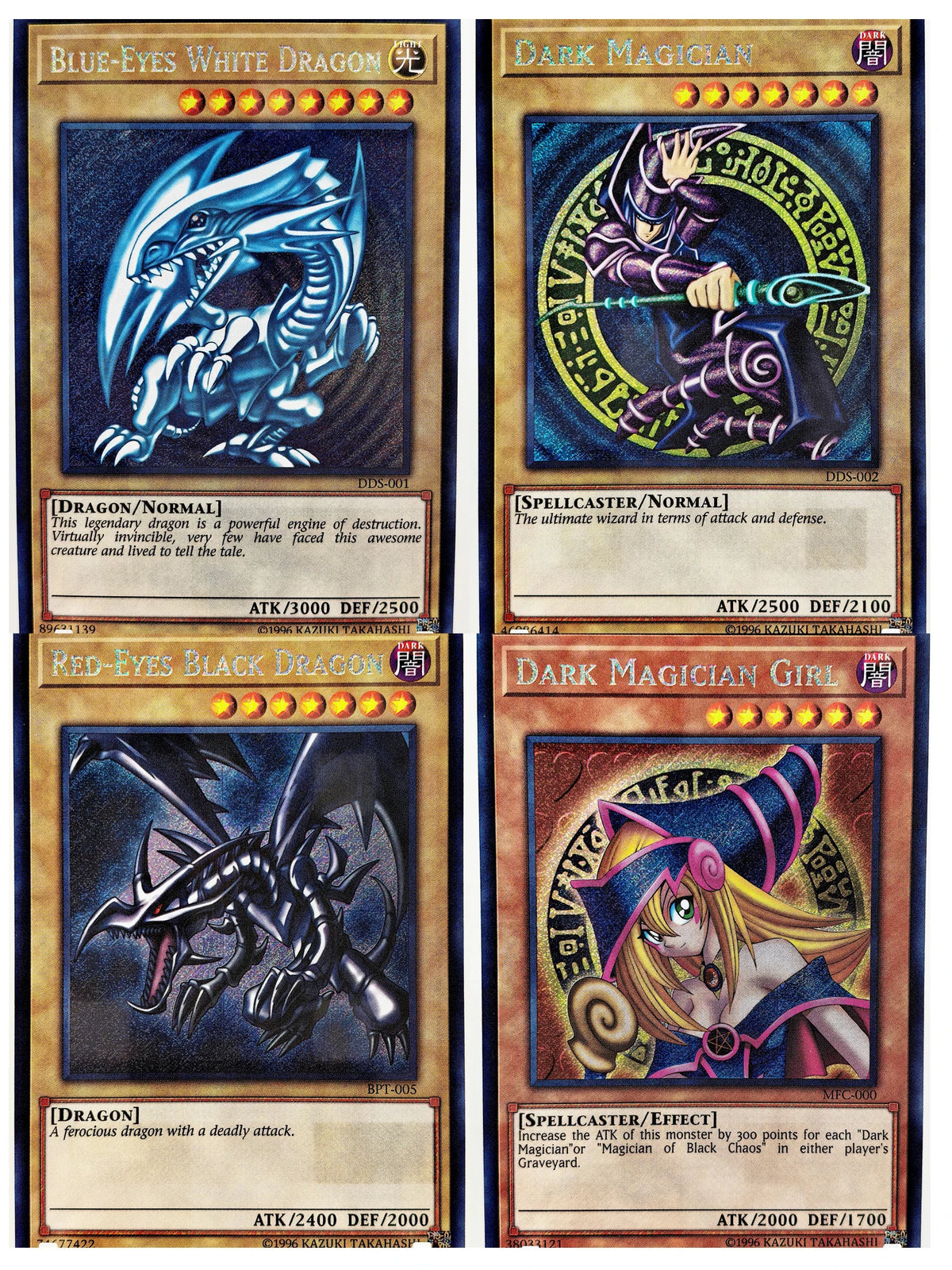 Yu-Gi-Oh Blue-Eyes White Dragon Card
