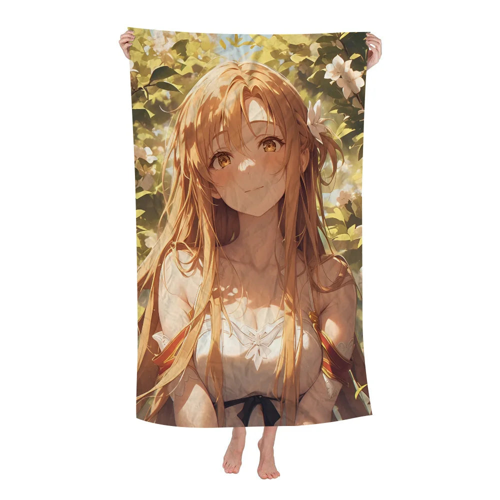 Sword Art Online Asuna Bath Towel