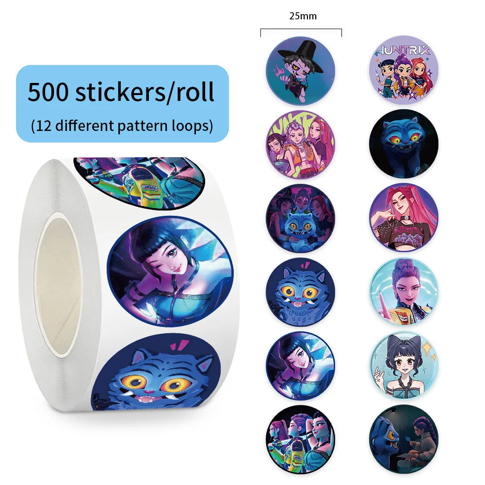 Anime Tiger Waterproof Stickers