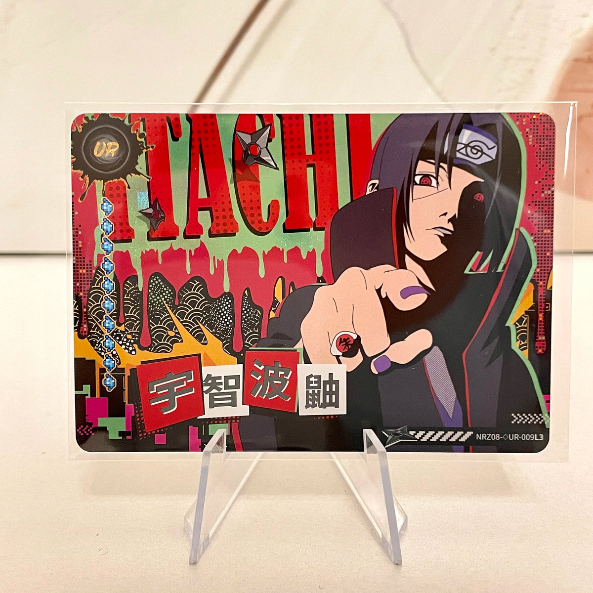 Kayou Naruto New T4W8 T2W9 Anime Rare Card UR No.01-10 Complete Set Single Card Uzumaki Anime Collection Card Kids Toy Gift