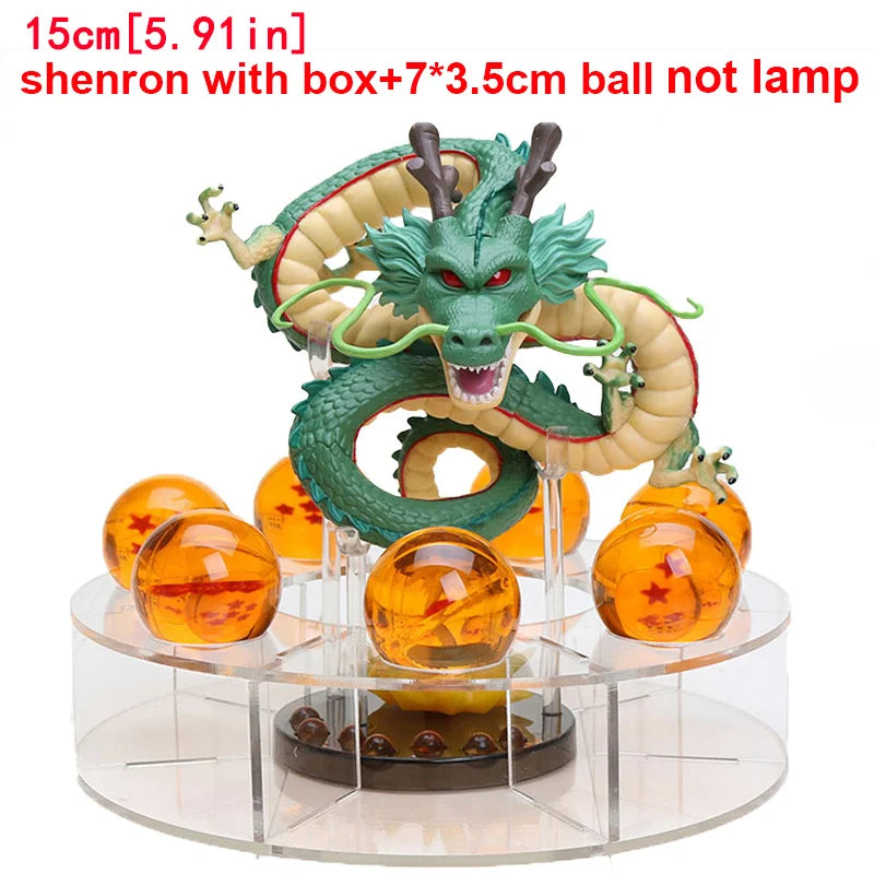 Dragon Ball Shenlong Lamp Action Figure Shenron DBZ Led Night Light Shenlong 7 Star Crystal Balls Anime Figurine Collection Gift