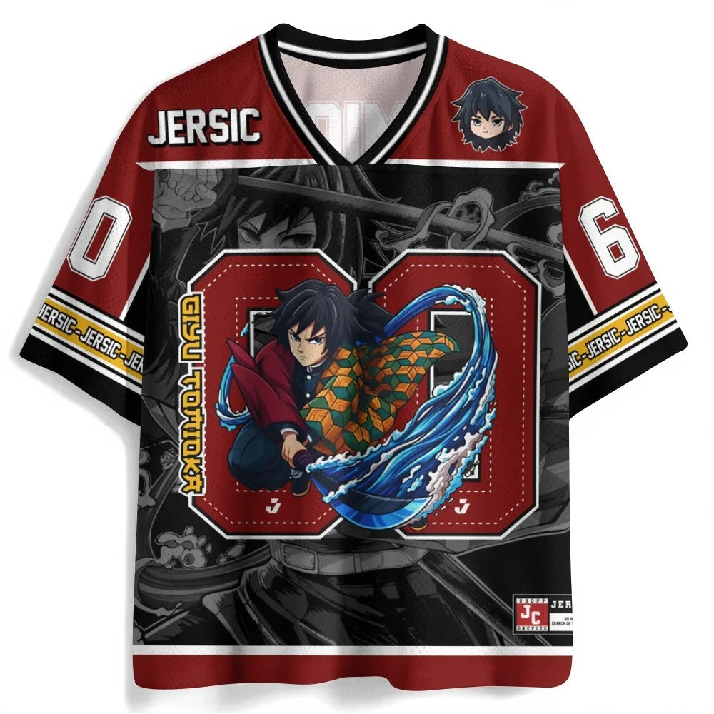 Demon Slayer Number Jersey T-Shirt