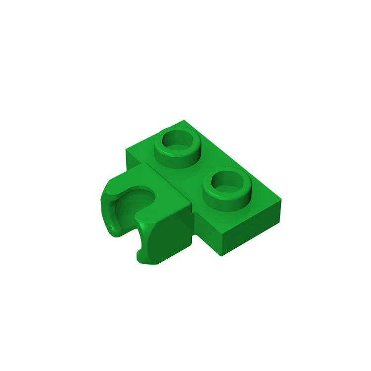 10PCS 14704 1X2 with Tow Ball Socket on Side Block Moc Compatible with Brick DIY Children's Toy Assembly