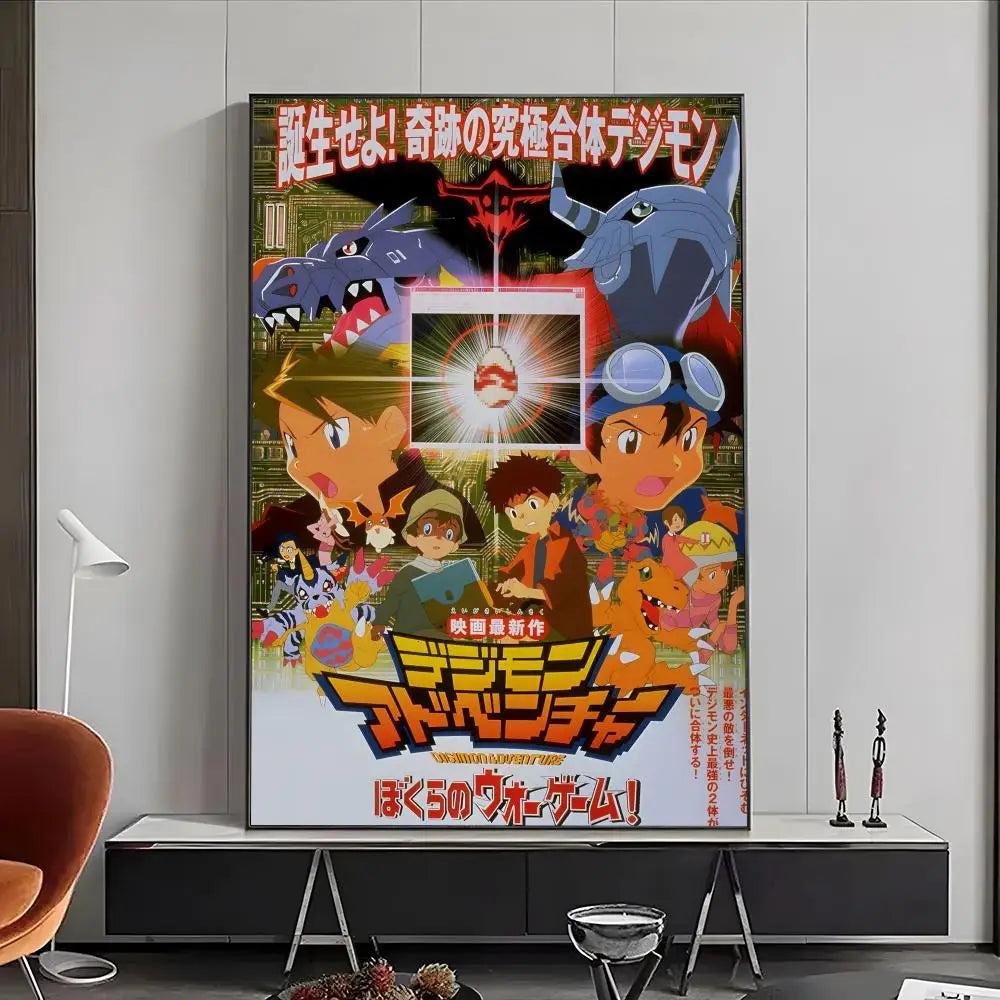 Digimon Poster Wall Art