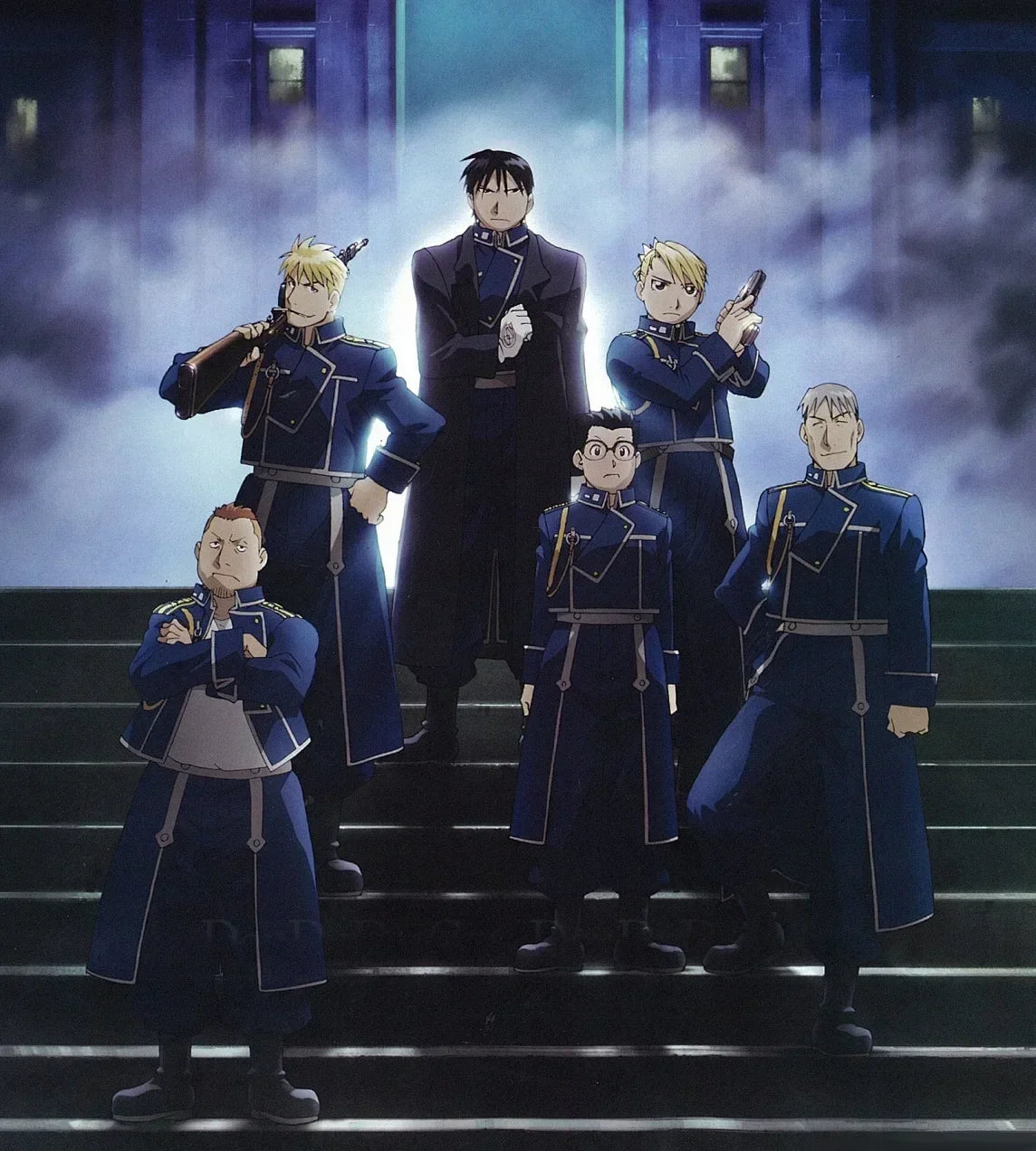 Fullmetal Alchemist Roy Mustang Uniform Suit