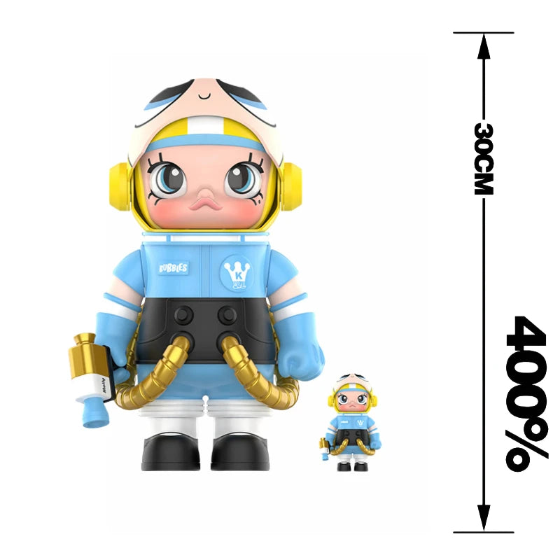 POP MART Giant Space Molly 400% Series Limited Edition Anime Action Figure Decorative Ornament Collectible Christma Gift
