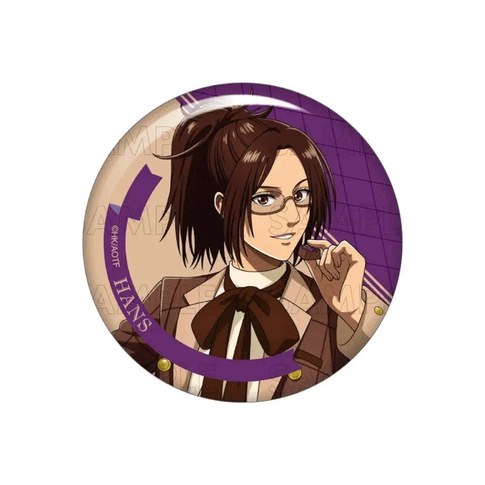 Anime Attack on Titan Eren Yeager 58mm Acrylic Stand Keychain Backpack Decoration Bag Charm Chibi Desk Decor Otaku Toy Souvenir