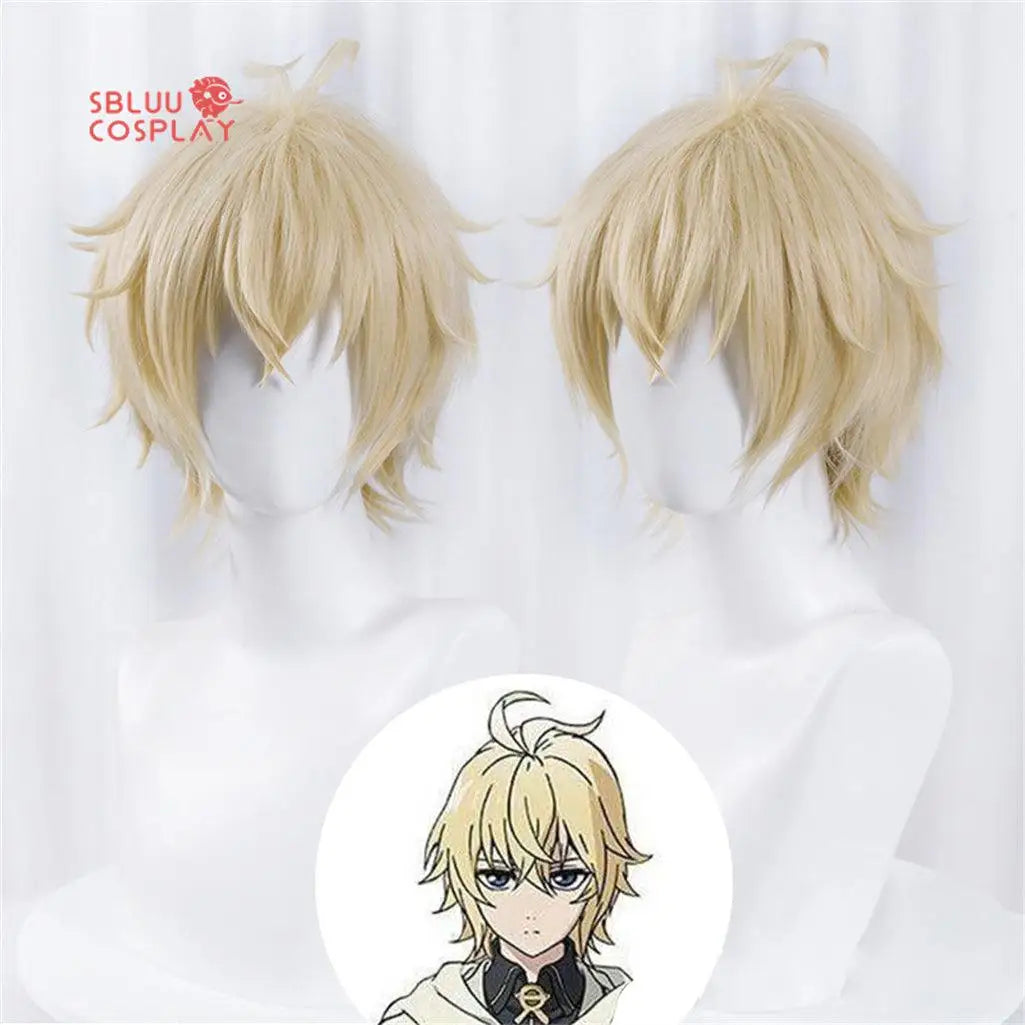 Seraph Of The End Mikaela Hyakuya Cosplay Wig