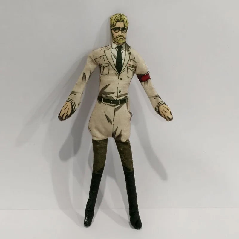 New Attack on Titan Eren Jaeger Armin Arlert Hange Zoe Personalized Anime Movie Accessories Creative Cartoon Movable Doll Gifts