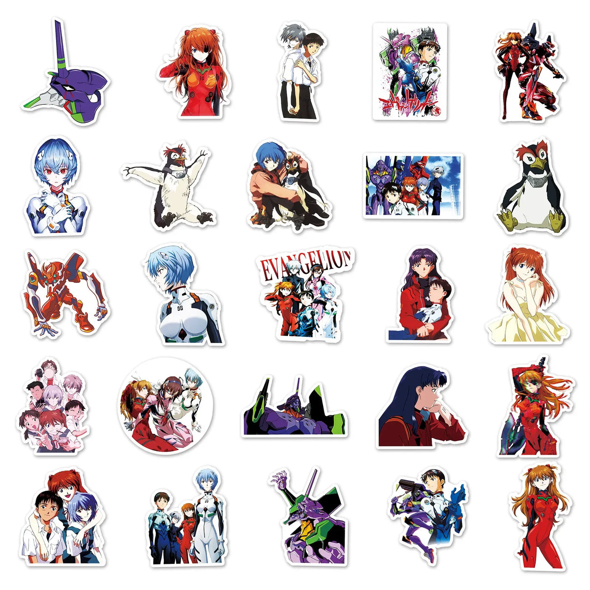 Evangelion Graffiti Sticker