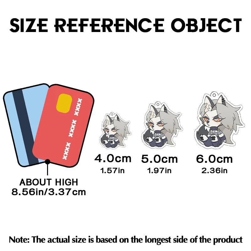 Megumin Keyring High Quality Double Sided Customized Keychain