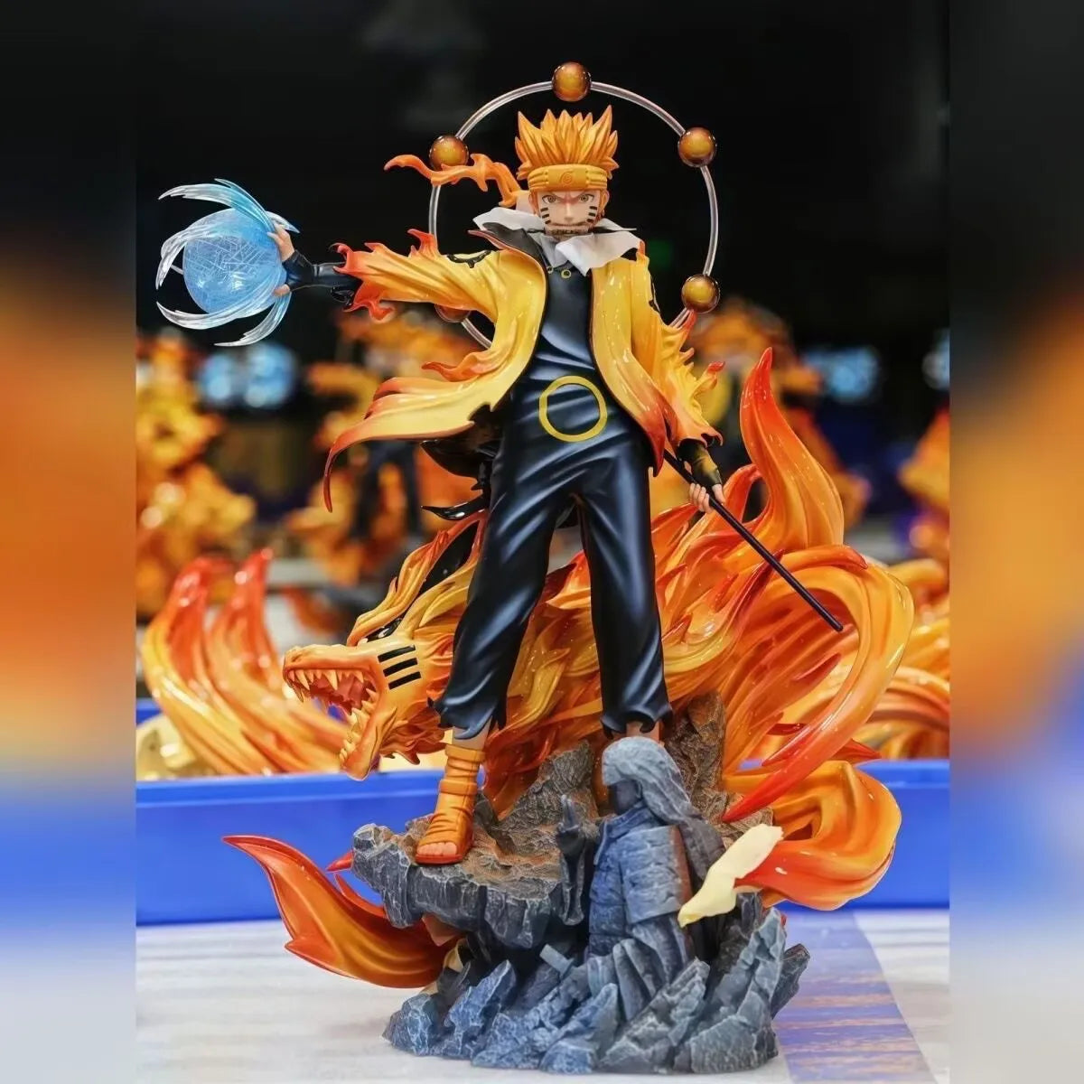 Naruto Sasuke Anime GK Figure Statue Desktop Decoration Collectible Model Toy Gift