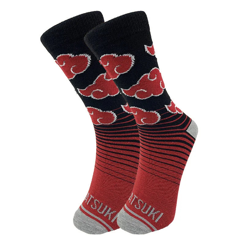 Naruto Akatsuki Long Socks
