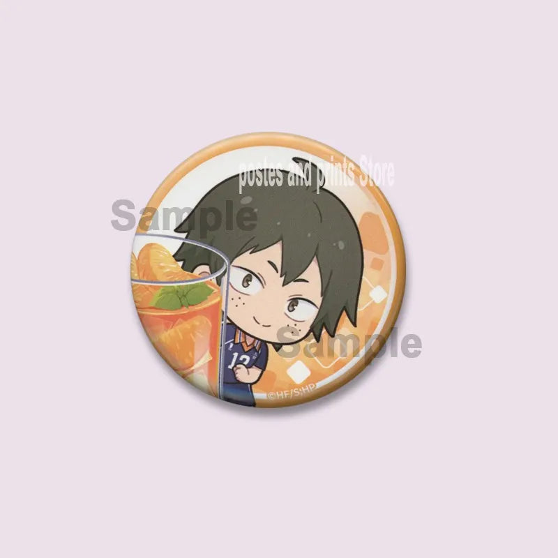 Haikyuu Kenma Button Pin