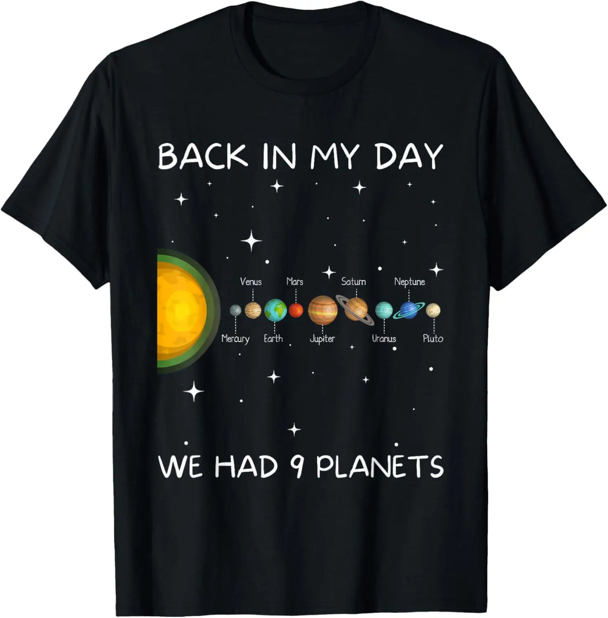 Back In My Day Pluto T-Shirt