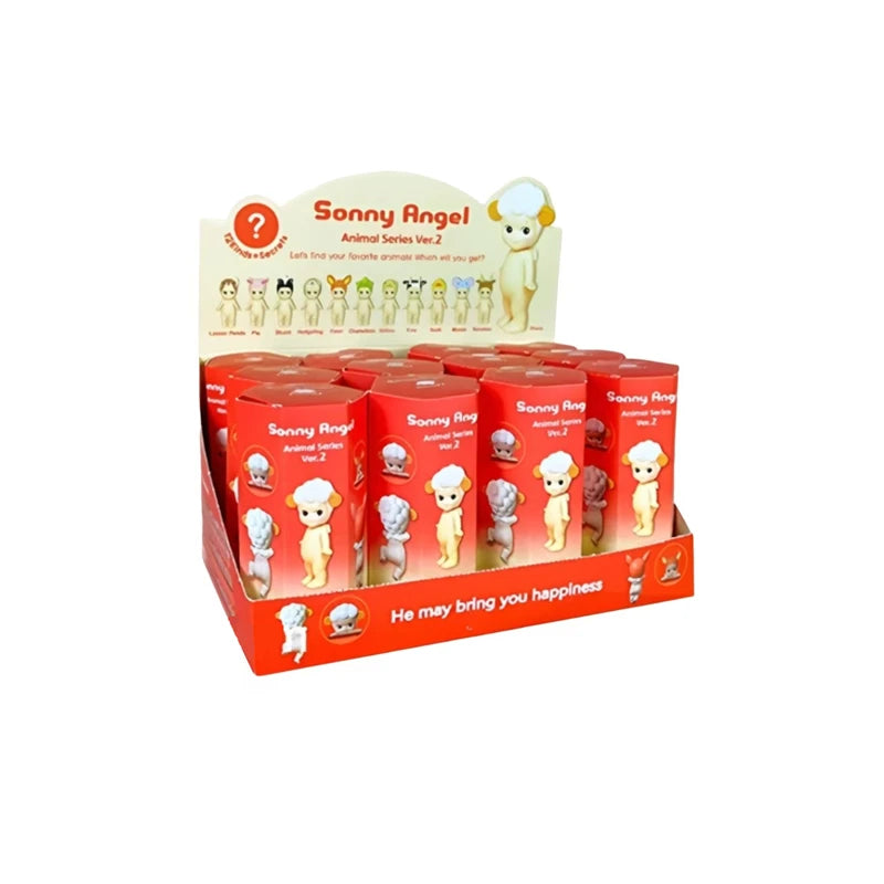 Cute Angel Hippers Blind Box Animal Standing Series Anime Figure Room and Office Decoration Collection Children Christmas Gifts