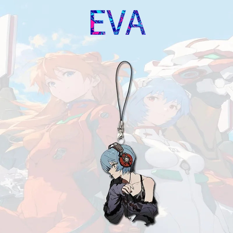 Evangelion Asuka Keychain