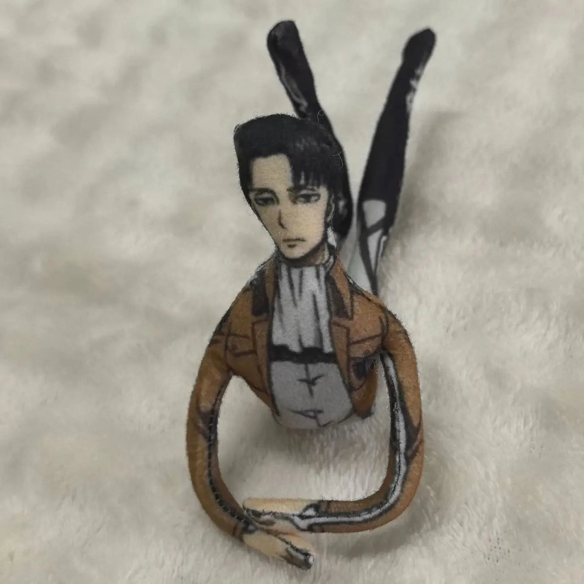Anime Attack On Titan Levi Cosplay Body Wire Skeleton Action Abstract Model Fashion Dolls Kids Birthday Gifts