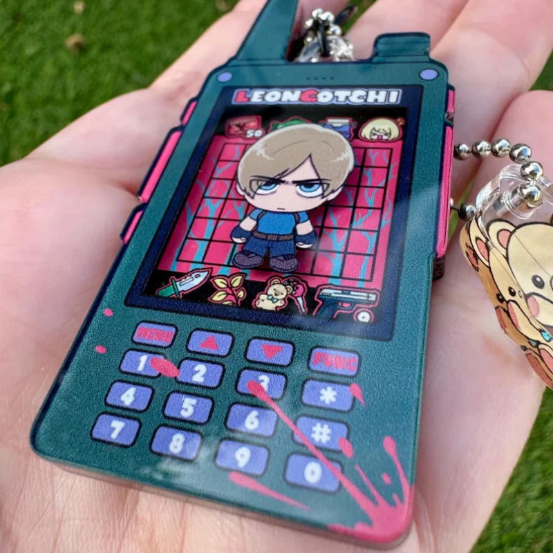 Resident Evil Leon Kennedy Acrylic Keychain