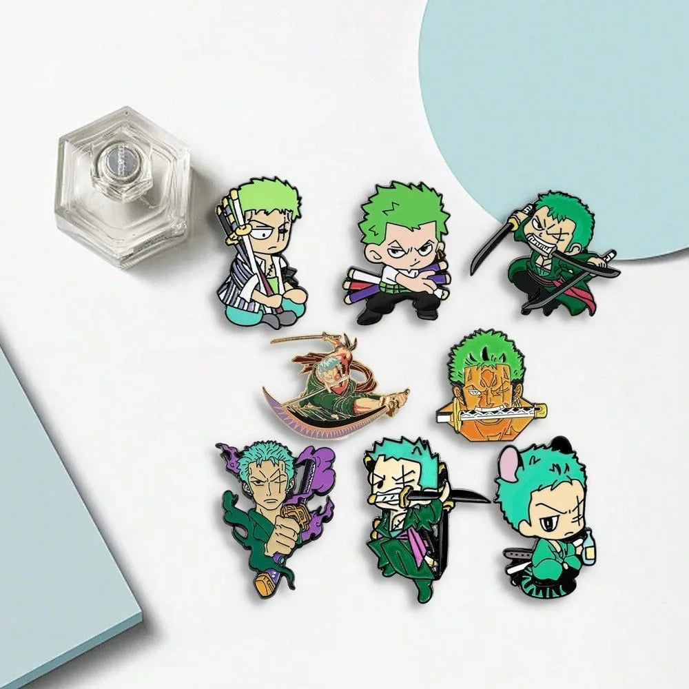 One Piece Roronoa Zoro Enamel Pin